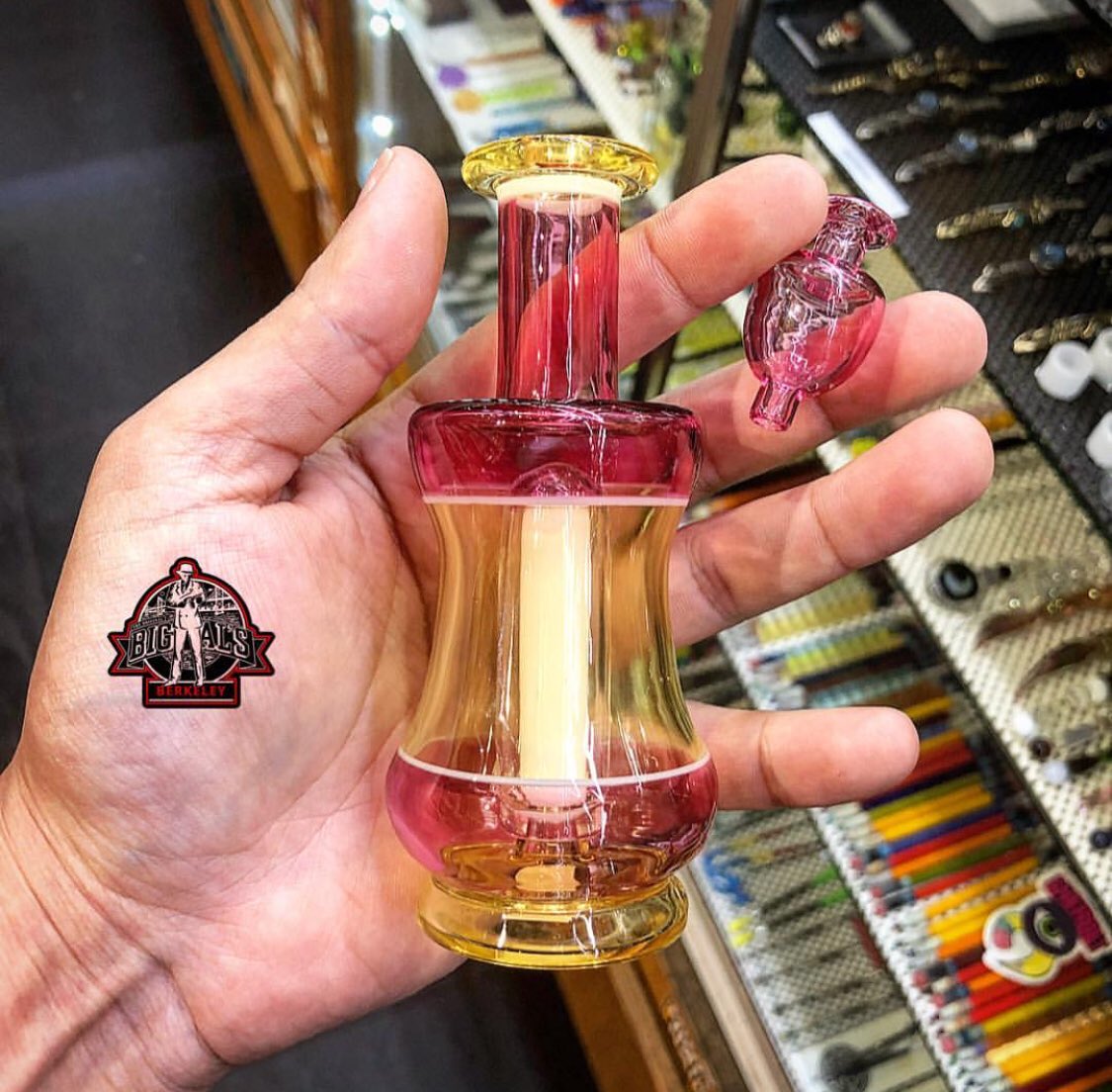 BigAlsSmoke's tweet photo. TGIF!! Have a great weekend everyone π€π¨ππ«π¦π―π₯
https://t.co/McWXeZzyad
#donrobglass #peakattachment #cfl #goldruby #serum #smooth #tgif #topshelflife #berkeley #bayarea #norcal #artgallery #glassgallery #glassofig #glassporn #glassart #aupportlocal #glassblowing #handmade https://t.co/FFVfLBzyhw