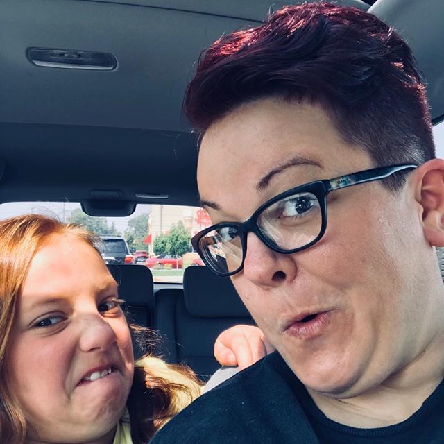 MissusCys's tweet photo. Back-to-school haircuts! Woohoo! https://t.co/8kDnAX96Od