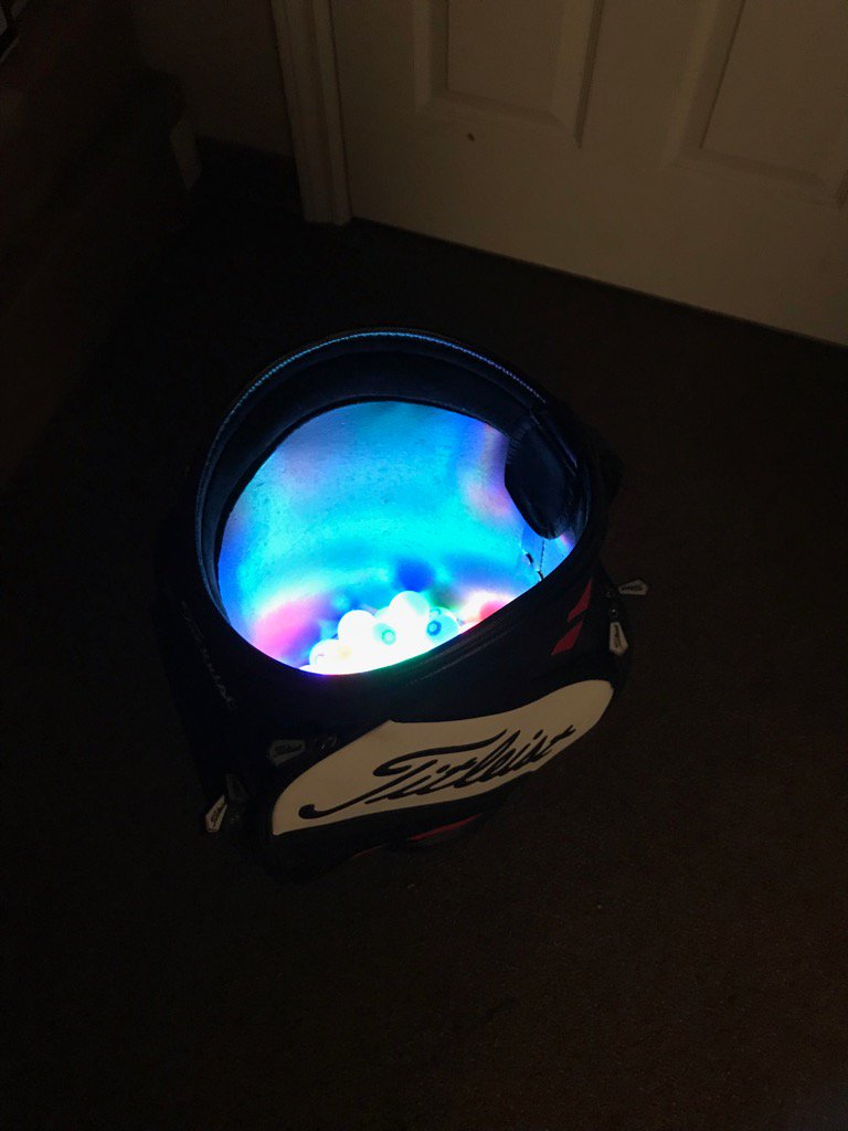 MacKinnonGolf's tweet photo. Glow Ball prep... this is gonna be great! https://t.co/Q3xPAOA4HK