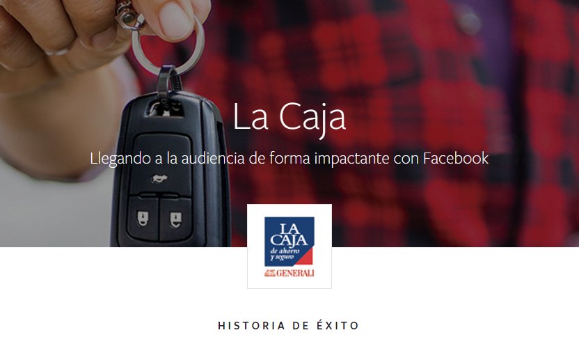 Estamos orgullosos de ser reconocidos por Facebook como #CasoDeExito por la acción “Elegí tu propia jugada”  <a href="/seguroslacaja/">La Caja</a> 

facebook.com/business/succe…