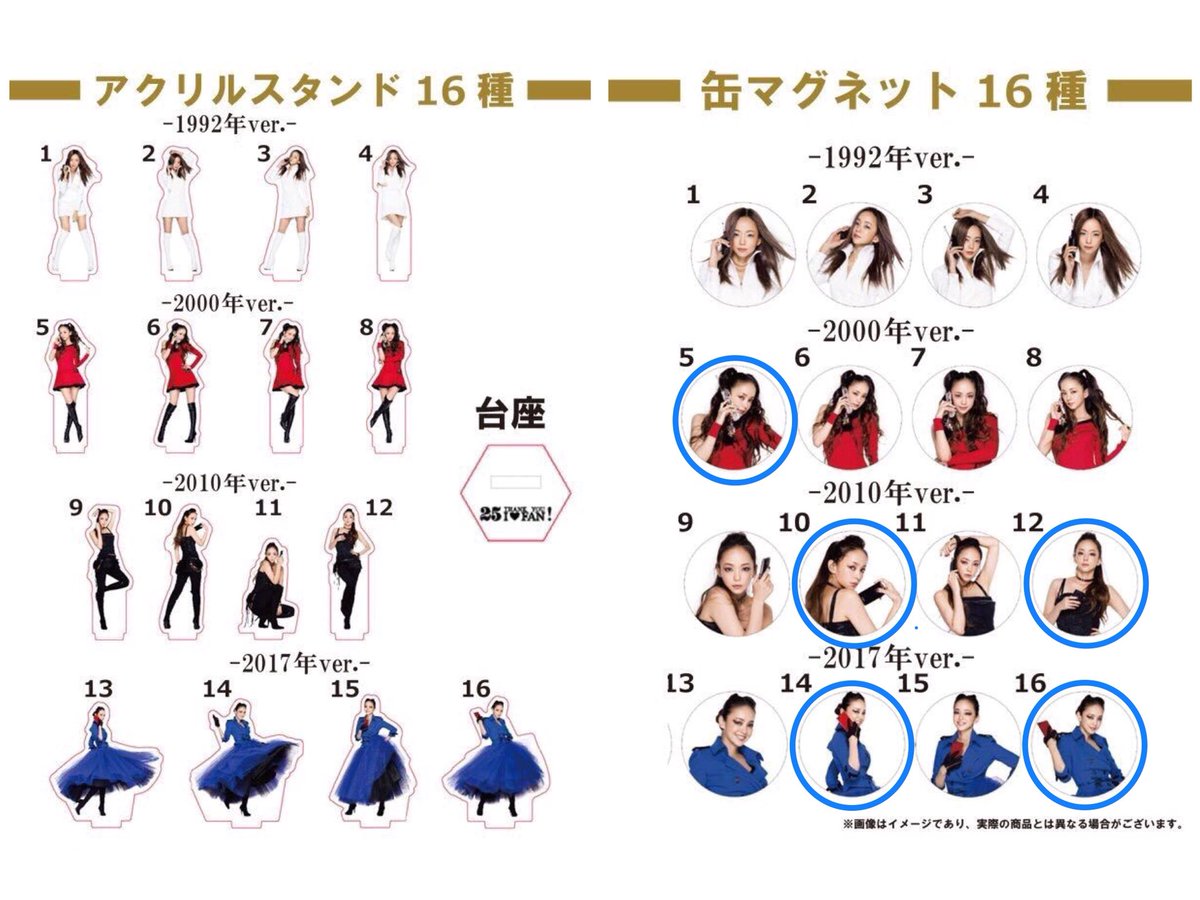 魅力的な価格 安室奈美恵 会場限定ガチャ マグネット16個セット fawe.org