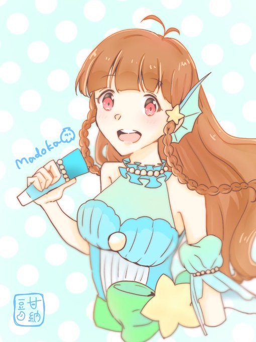 甘納豆さんがTwitterに投稿した榎並マドカ(ゾンビランドサガ)のイラスト。