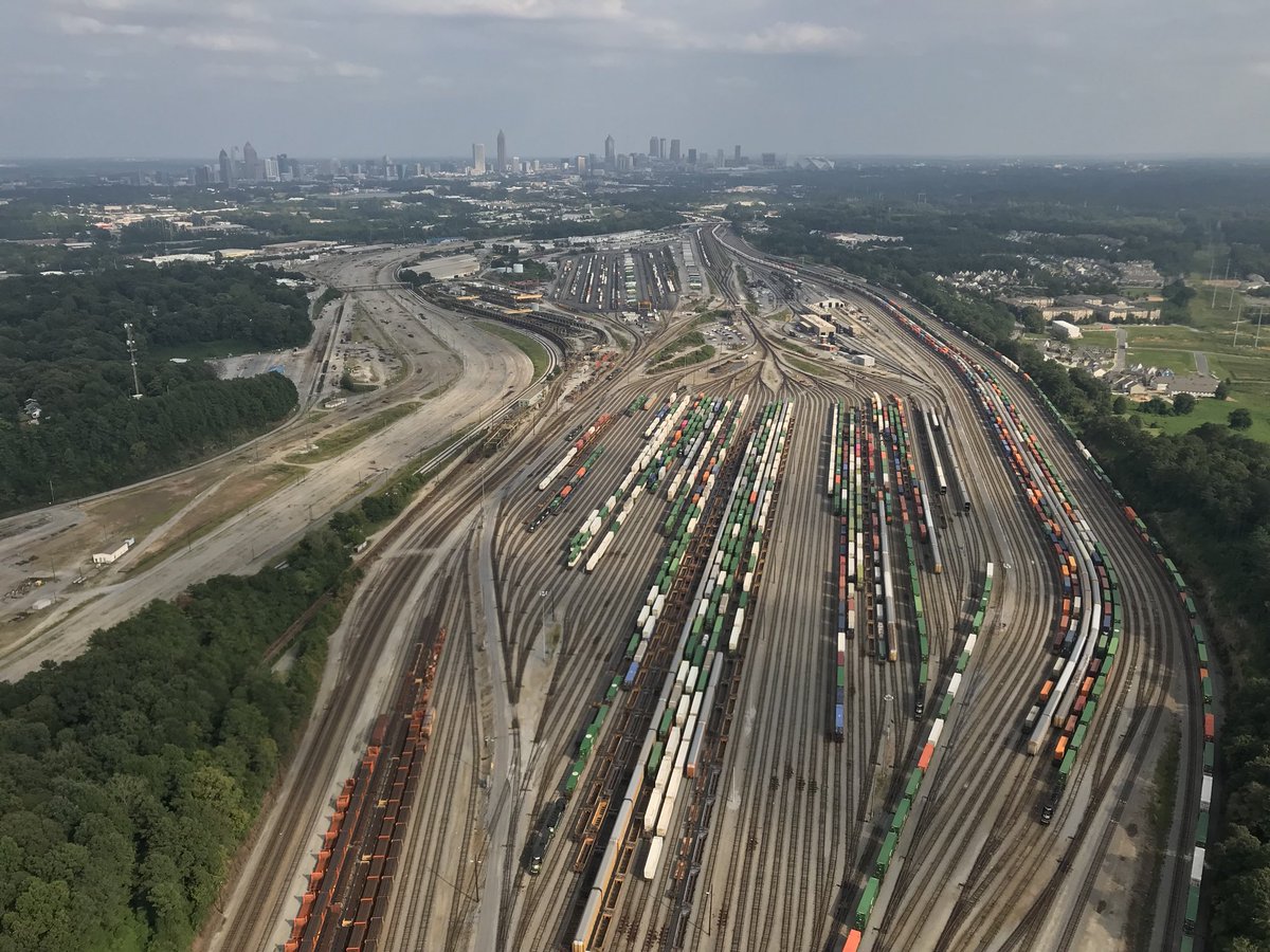 mckayWSB's tweet image. By any means possible to the weekend right?! #trainyard @wsbradio #skycopter @wsbtv #captncam