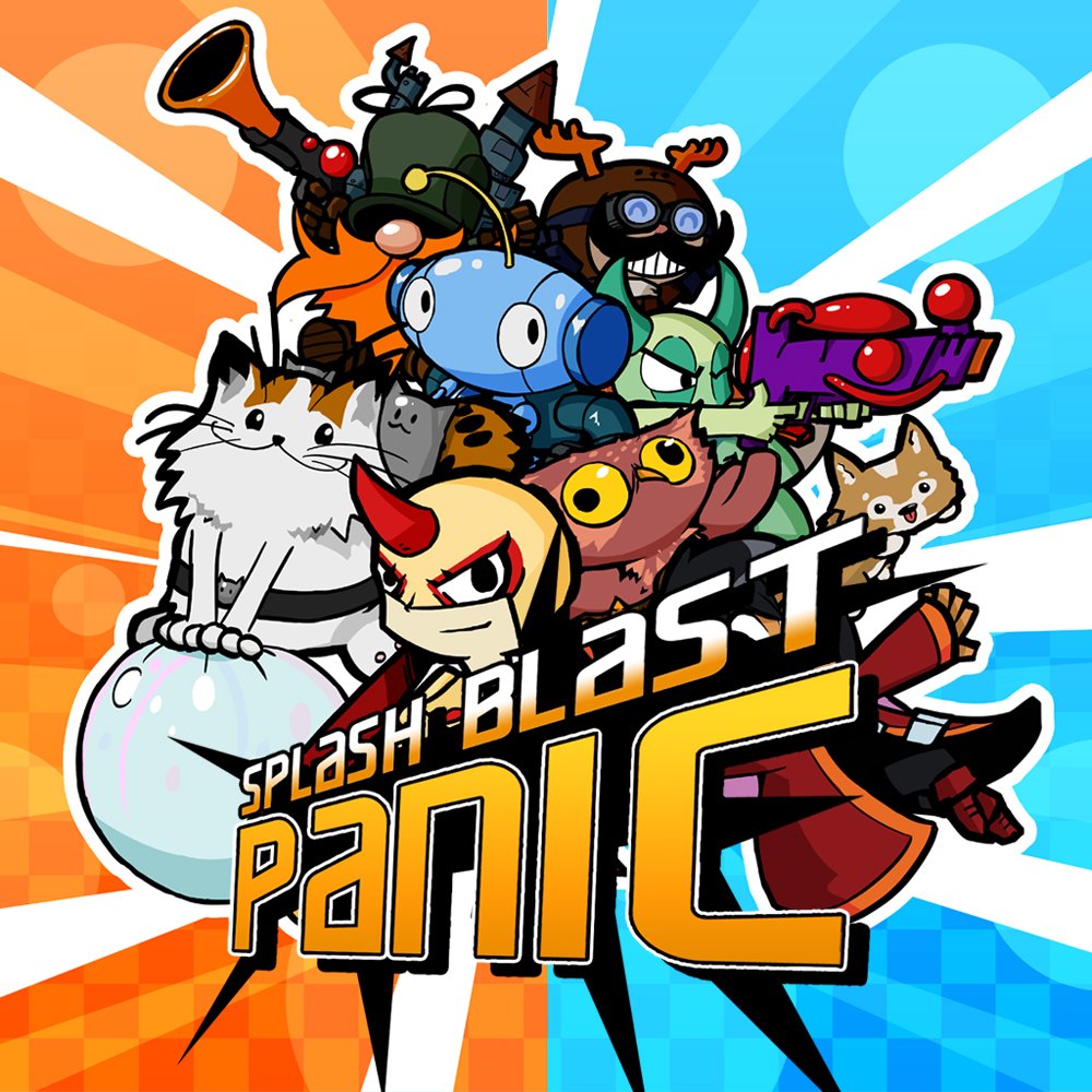 Summer's almost over, but there's still fun to be had with Splash Blast Panic dropping on August 28th for #Steam, #XboxOne, and #PS4. #indiewatch