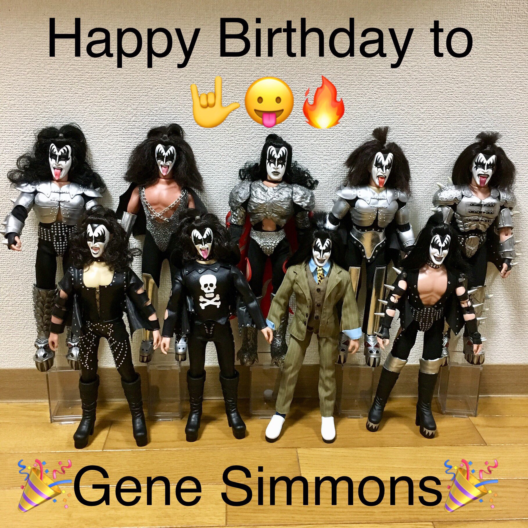 Happy Birthday to Gene Simmons !  genesimmons 