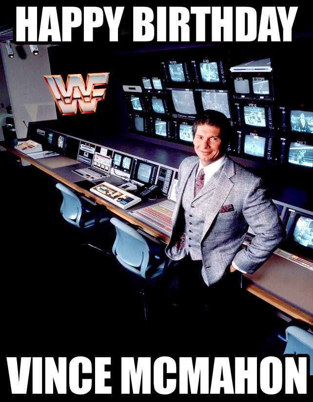 GREAT guy.
Old School WWF Promoter Vince McMahon Jr. Turns 73 Today. HAPPY BIRTHDAY    
