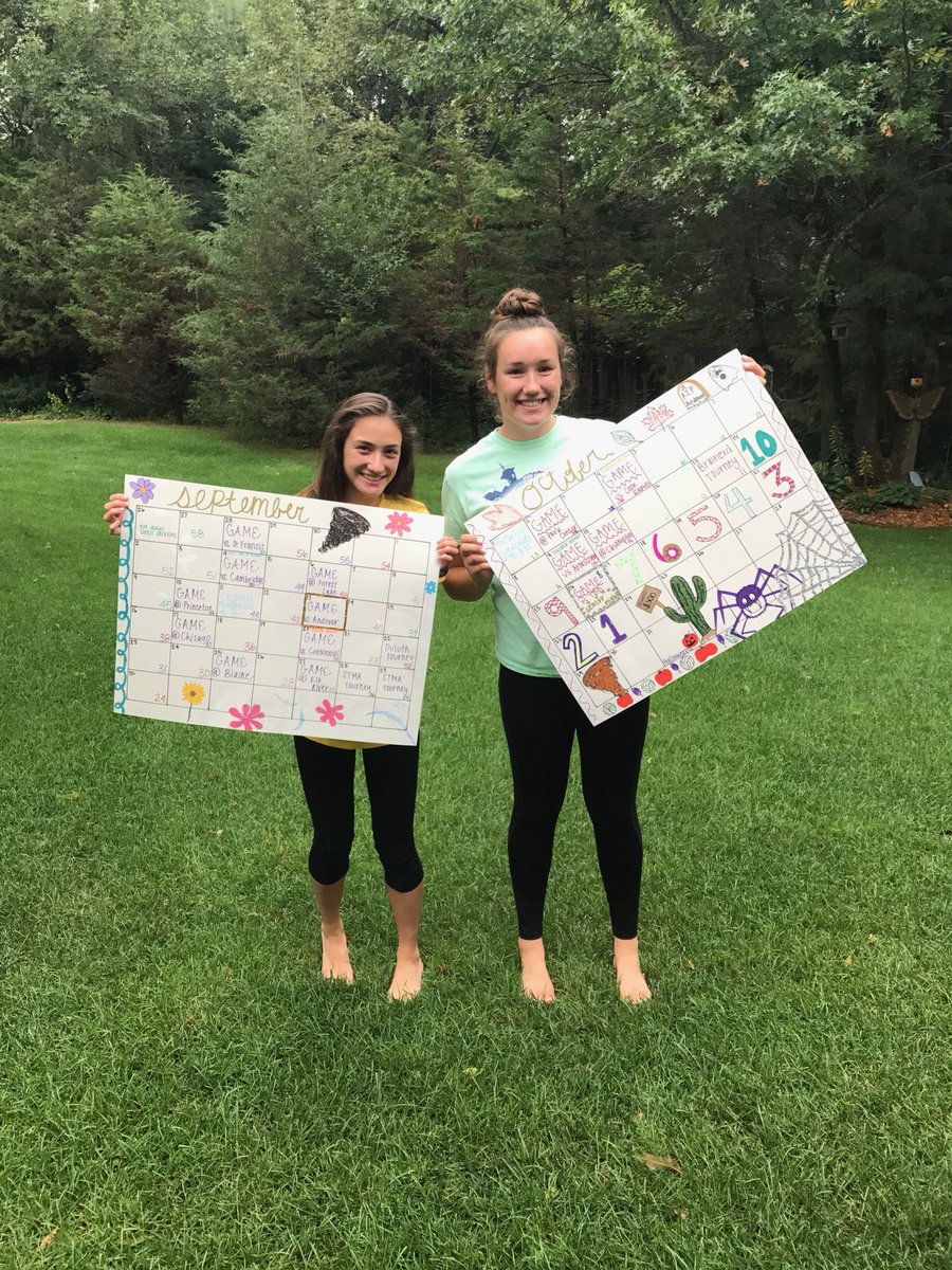 anokavball's tweet photo. spent the afternoon getting artsy! we hope you’re all as excited for the season as we are! https://t.co/NfpytVSVqq
