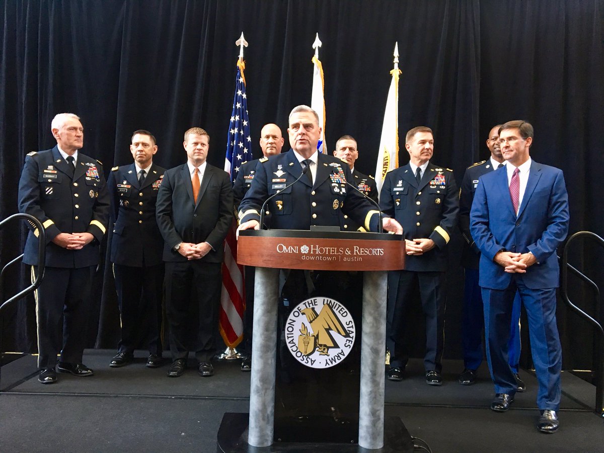 SecArmy's tweet image. Honored to attend the @AUSAorg reception in Austin, TX in celebration of the activation of @armyfutures alongside @USArmy senior leaders, @JudgeCarter, @SenTedCruz, and @RepLloydDoggett. 

#FuturesCommand
