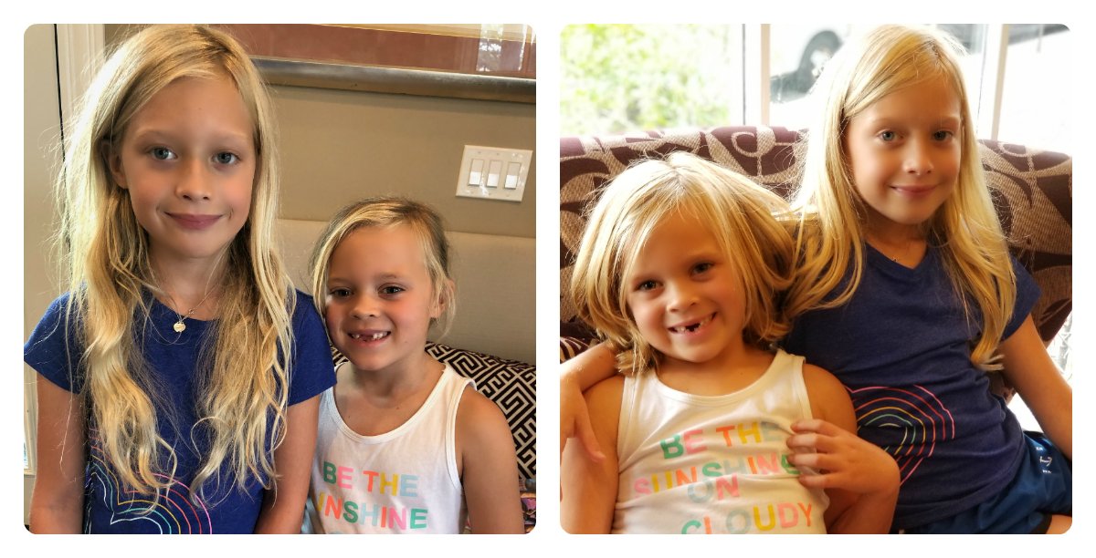 IllusionsSalons's tweet photo. A little #Backtoschool #Sibling love to brighten up your Friday!!  😍💕 Are you ready for back to school? 💇‍♂️🎒👩‍🏫 Customized Kid's haircut by Ciera
IG: @Cierastylesdc 💇‍♀️
Schedule your new year, new you haircut now at #IllusionsDMV today! 
202-338-4100 or 703-820-hair https://t.co/j29GY0KZkG