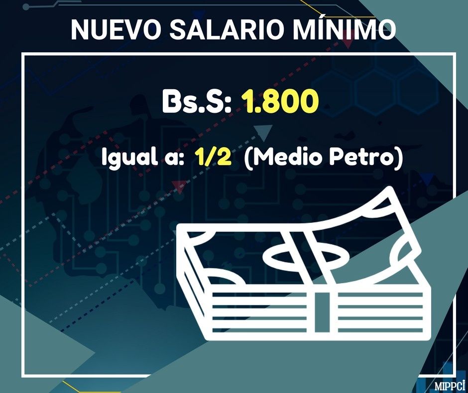 Construpatria1's tweet photo. #27Ago || El presidente @NicolasMaduro asumirá el diferencial causado por el nuevo salario mínimo tanto del sector público como el sector privado.

@IMVillarroel @Minhvi_Oficial @ForoCandanga @tuiteros_vzla https://t.co/WRhQw5pOhU