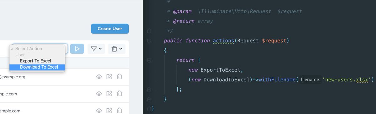 patrickbrouwers's tweet image. 🚀 Supercharge your Laravel Nova resource exports soon! #laravel #laravelnova