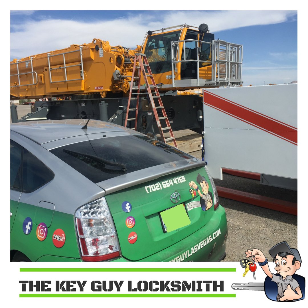 Got lockout of your crane? We can help you! #lasvegas #mobileservice #vegasstrong #familyownedandoperated