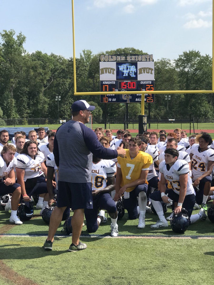 TCNJ Football (@tcnjfootball) on Twitter photo It was a great day for a little #L18NSFB action. Good luck to <a href="/Salve_Football/">Salve Regina Football</a> with the rest of your season.
It’s officially Game Week!
#StartTheHunt #BeALion It was a great day for a little #L18NSFB action. Good luck to <a href="/Salve_Football/">Salve Regina Football</a> with the rest of your season.
It’s officially Game Week!
#StartTheHunt #BeALion