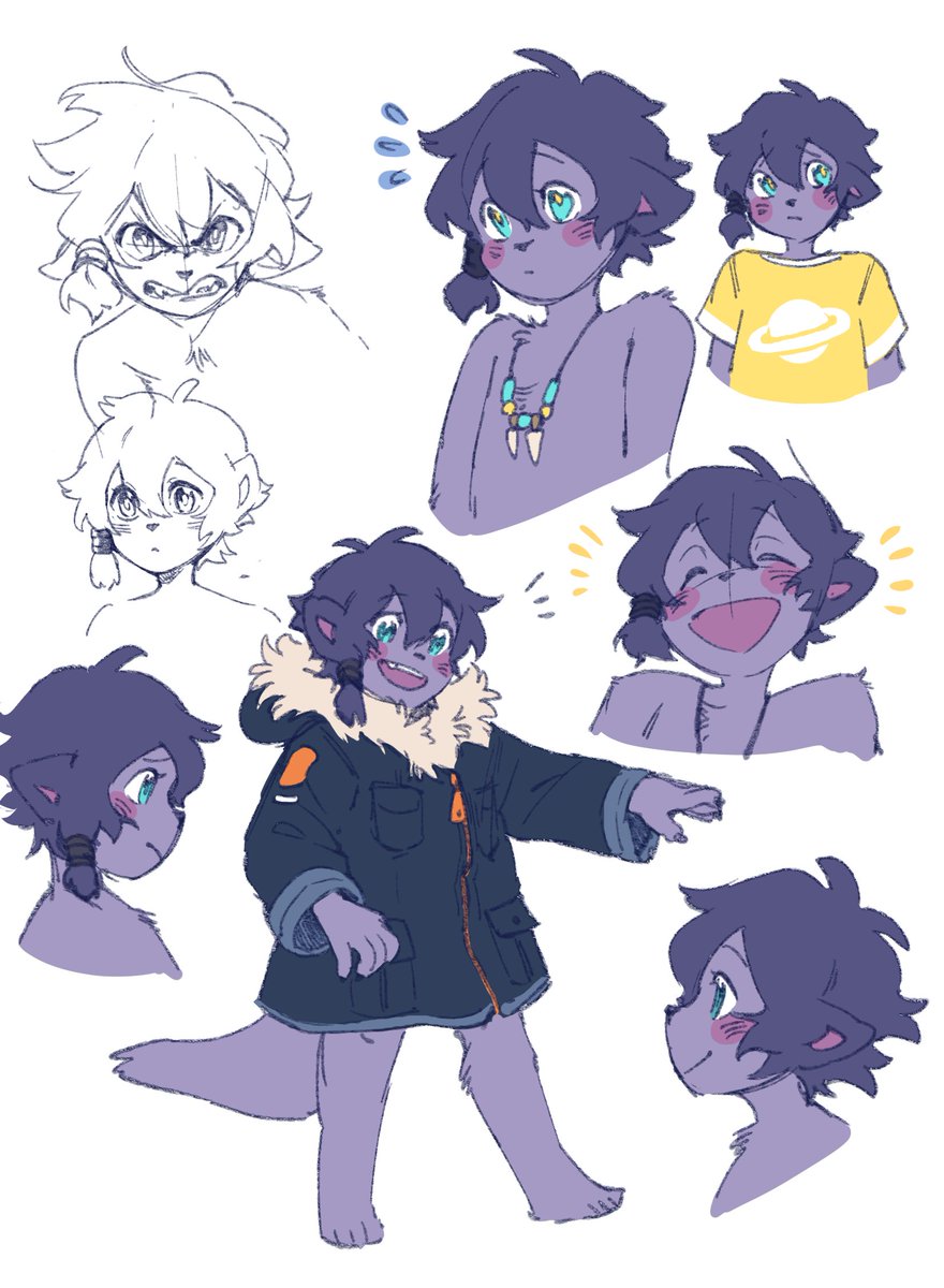 kabu_rionn's tweet photo. OCs from a space story of mine 👽 https://t.co/wtYSwBbOjX