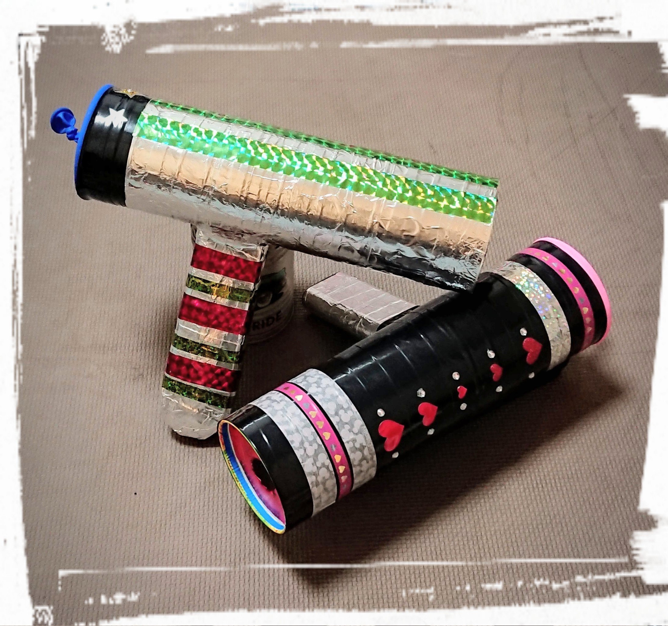 Sakura 夏休みの工作に子供達が空気砲を作ったよ ﾁｯﾌﾟｽﾀｰの容器と持ち手はふーせんの実とﾁｮｺﾍﾞﾋﾞｰの容器を使ってみた 簡単工作 夏休み工作 T Co Mx2m3pnnbv Twitter