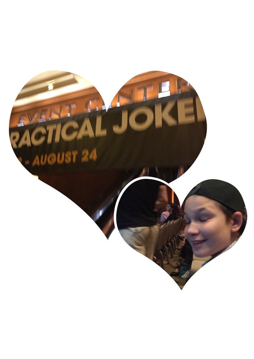 auntshellys's tweet image. #CranjisMcBasketball Has Arrived !! Mikey had no idea he would see his idols tonight !! @salvulcano 

#doubledutch
#impracticaljokers