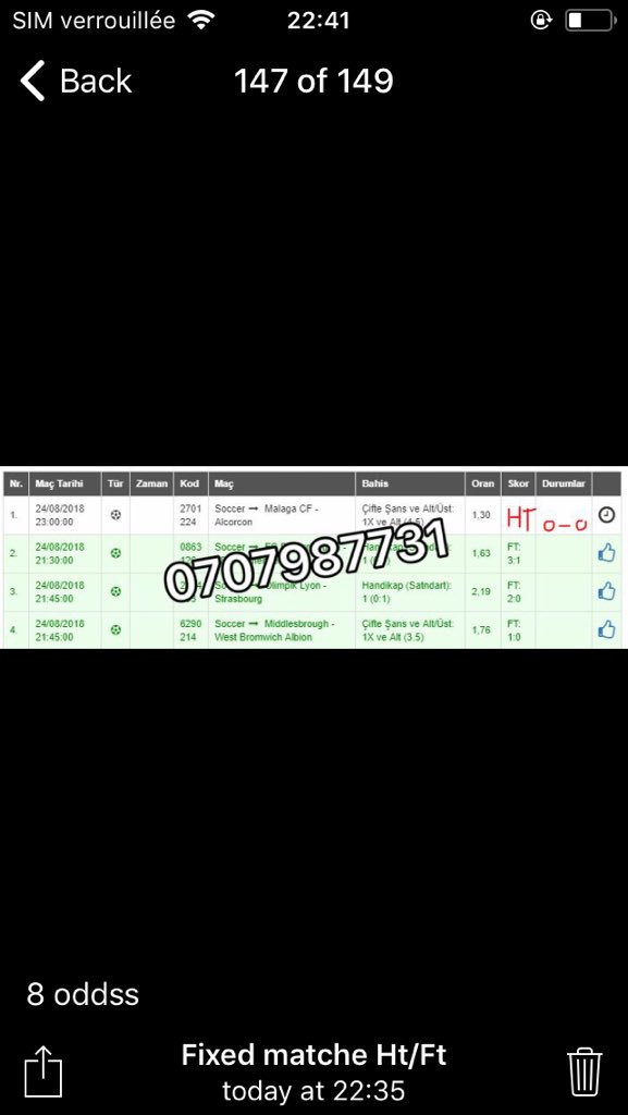 Fixed_matche's tweet image. #cotesporte #bet9ja #bet365 #bet12 #prodiction #suregame #planet365 #football #iddaa #wingame #188bet #kupon #analiz #nesine #bets10 #iddaatahmin