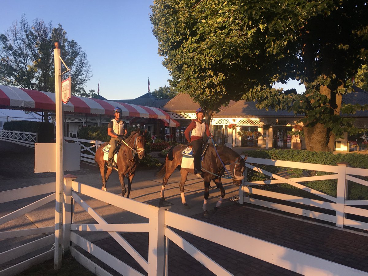 JessBriganti's tweet image. Who’s going to the #TraversStakes tomorrow?!? I’m so excited for my first Travers and I’m even more excited to give a b-e-a-utiful forecast LIVE from Champions Way! Make sure you come say hi to the News10 team 😍☀️🐎 #midsummerderby #forecastingfun