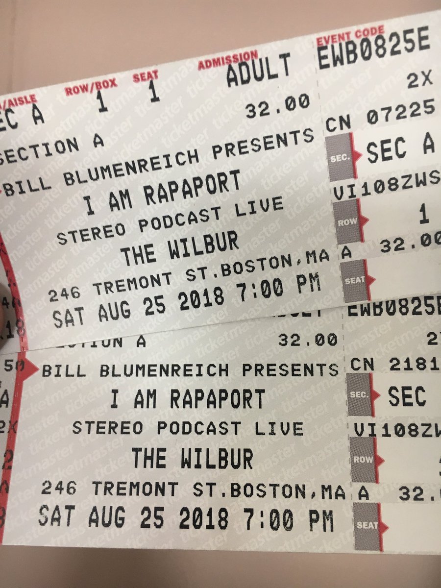 cant wait to kick back n enjoy me some ⁦<a href="/iamrapaport/">IAMRAPAPORTPODCAST</a>⁩ live🤟🏼📡🤟🏼. nothing makes me happier than picturing ⁦<a href="/MichaelRapaport/">MichaelRapaport</a>⁩ talkin shit about boston IN Boston, only a pro like him can pull it off.