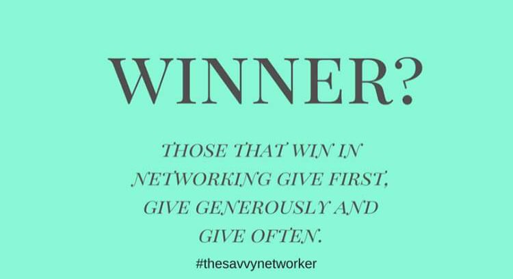 Networking is about relationship building, you can't build a relationship if the only thing you do is talk about yourself. It needs to be two sided, get to know the person in front of you, who they are, what they do, and how you can serve them. 

The rewards will come naturally!