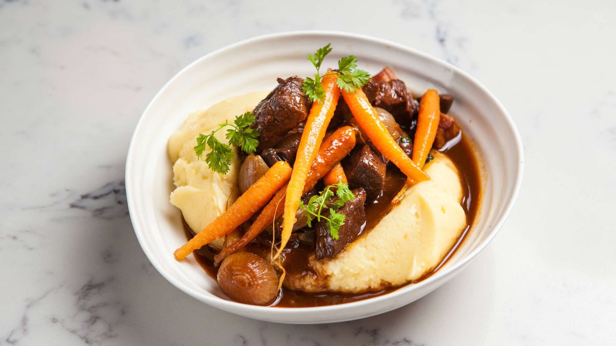 Ooh la la... this beef bourguignon is just one of the 10 hearty winter dishes we've got in our list of Brissy's top winter warmers. Best of all, you can conveniently pay with your <a href="/AmexAU/">Amex Australia</a>: bit.ly/2uYklv2 #ad