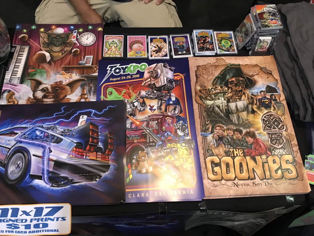 Michael Barnard at Gross Card Con. #GarbagePailKids #GPK <a href="/ToyXpo/">ToyXpo Comic and Pop Culture Fan Experience</a>
