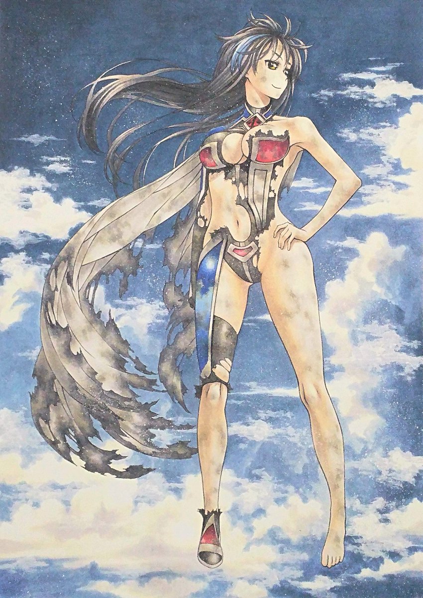 Uzivatel 荻野 ケン 漫画家 Na Twitteru 作品 15年 ジャンプコミックス レディ ジャスティス 2巻の表紙イラストです もっと脚をスラッとさせてあげれば良かったと後悔が尽きません お腹の感じは気に入っています こちらは タイトルが入るように下部が空い