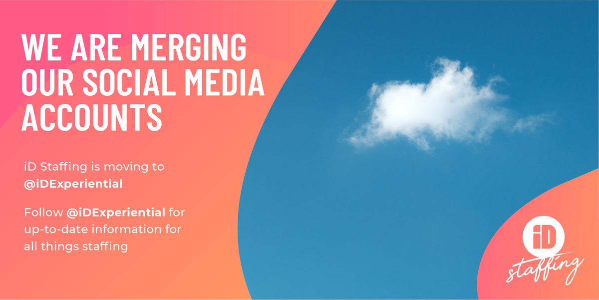 iDStaffing's tweet photo. Don't miss out, follow @iDExperiential https://t.co/YmBRHzwdBW