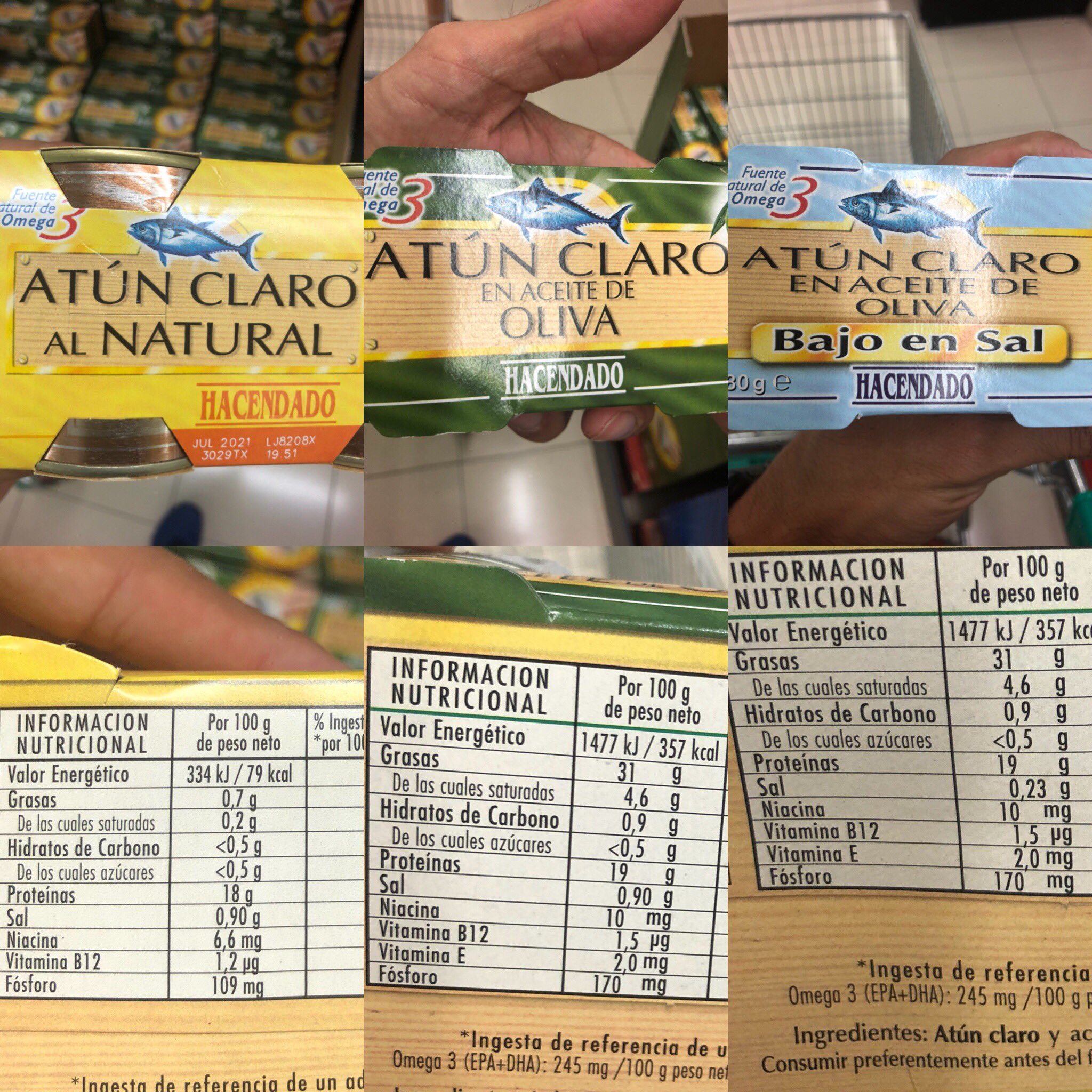 Metodo En Forma Twitterissa Que Atun Es Mejor Para Mi Una Valoracion Entre Atun Al Natural En Aceite De Oliva En Aceite De Oliva Bajo En Sal Que Opinais