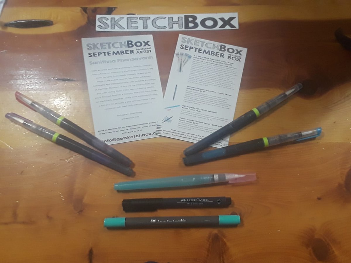 KaiyaAquamarine's tweet image. I got my September #sketchbox! I&apos;m not dead. I know I haven&apos;t posted in awhile. Been busy with work and my side company (Paparazzi Accessories). But I&apos;ll try and do more artwork (Got some I owe people to do). But with Holiday season coming no guarantees. #getsketchbox