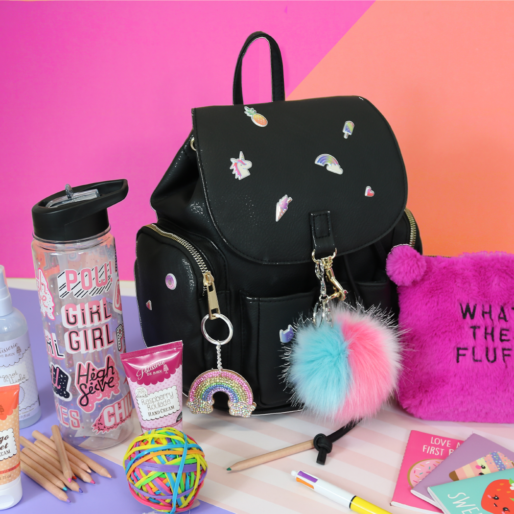Oh my dayz. Are you back to school on Monday? Tell us what's in your Back to School Bag for a chance to win some #schoolbagessential hand creams and body mists! #sweetschool #comp #backtoschool