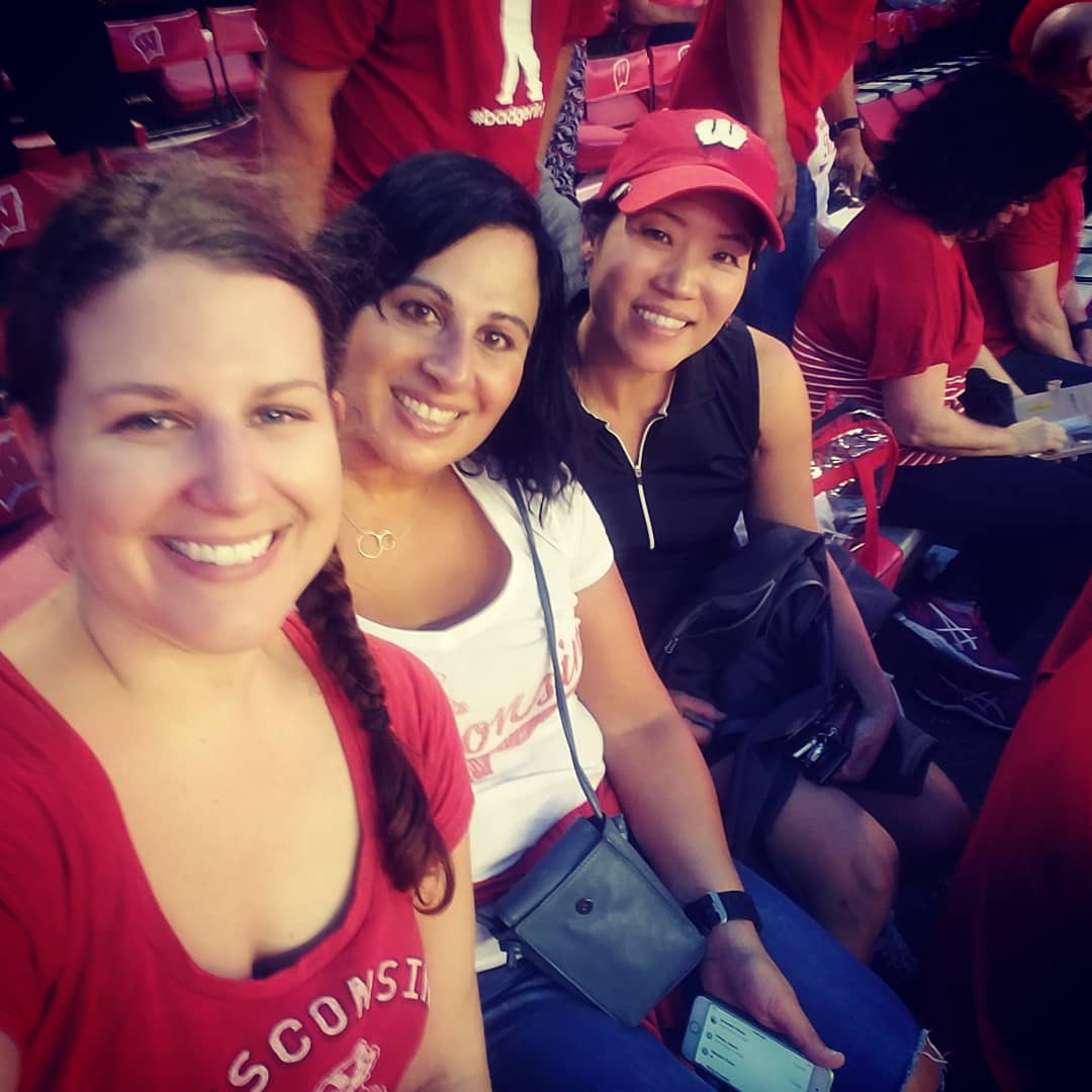 EmilyKumlien's tweet photo. There's just something about a night game at Camp Randall ❤🏈❤ #PraiseBe #FootballIsBack #blessed #OnWisconsin #SeasonOpener #FirstAndTenWisconsin https://t.co/JqqpiQ6AQR