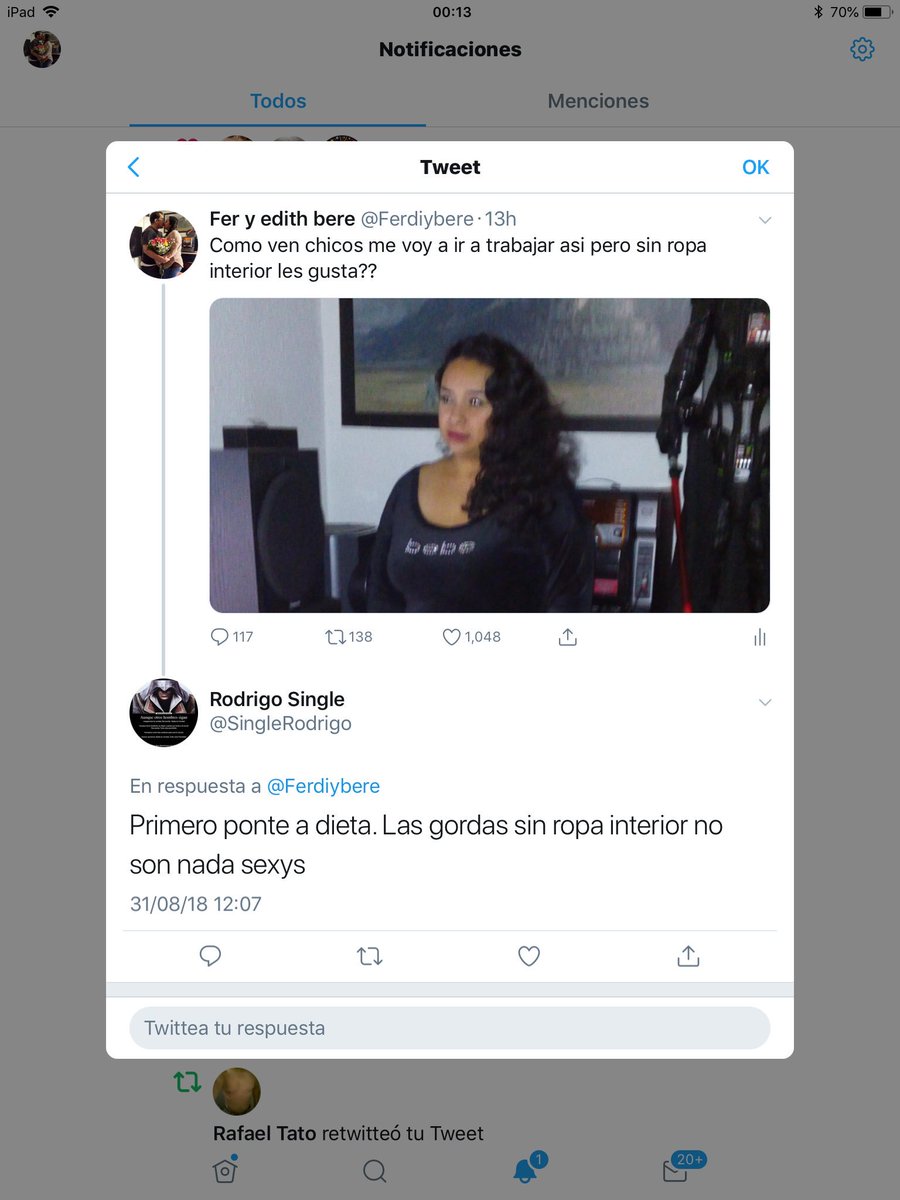 Fer y edith bere on Twitter: "Según en tu perfil dices ser respetuoso,creo qué hay gente más