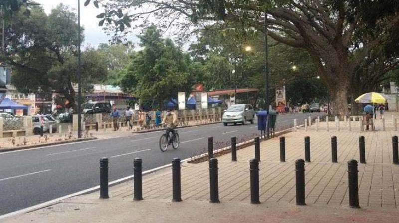 muraliscorp's tweet photo. Indian cities geared up for building complete streets..!! #streetredesign #indiawalkablestreets #bengaluru #completestreetsindia #smartcitiesmission https://t.co/AKTs8PUmyj