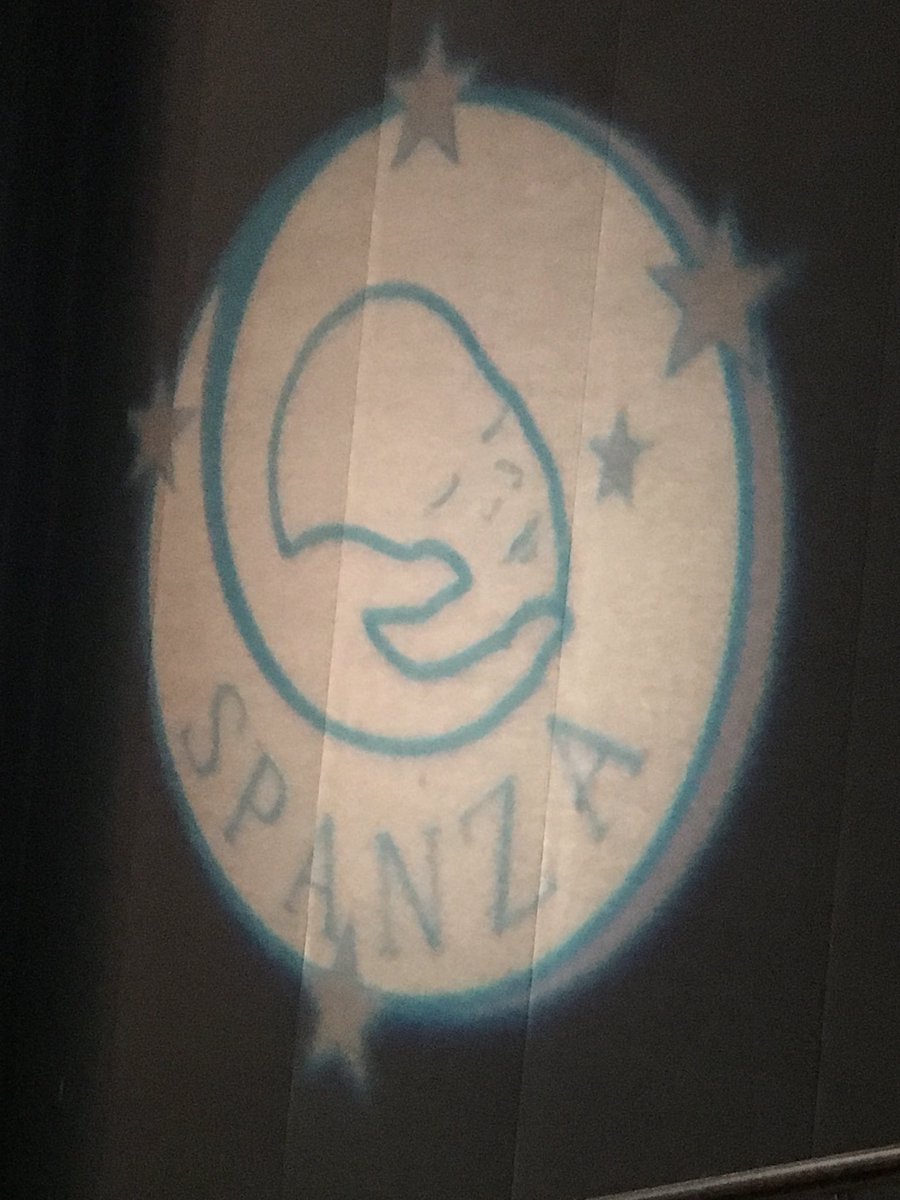 spanzaconf's tweet photo. #spanza18 and there’s the bat sign!! https://t.co/yMa6eK4uLv
