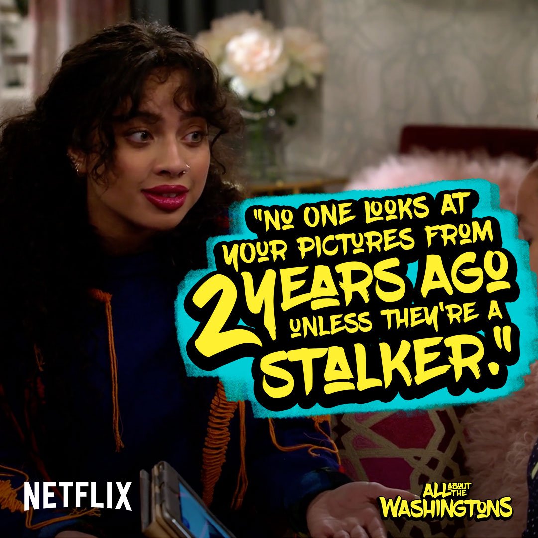 thewashingtons's tweet photo. Who hasn't Instastalked though 😅😅😅 https://t.co/gjvFIdYZ54