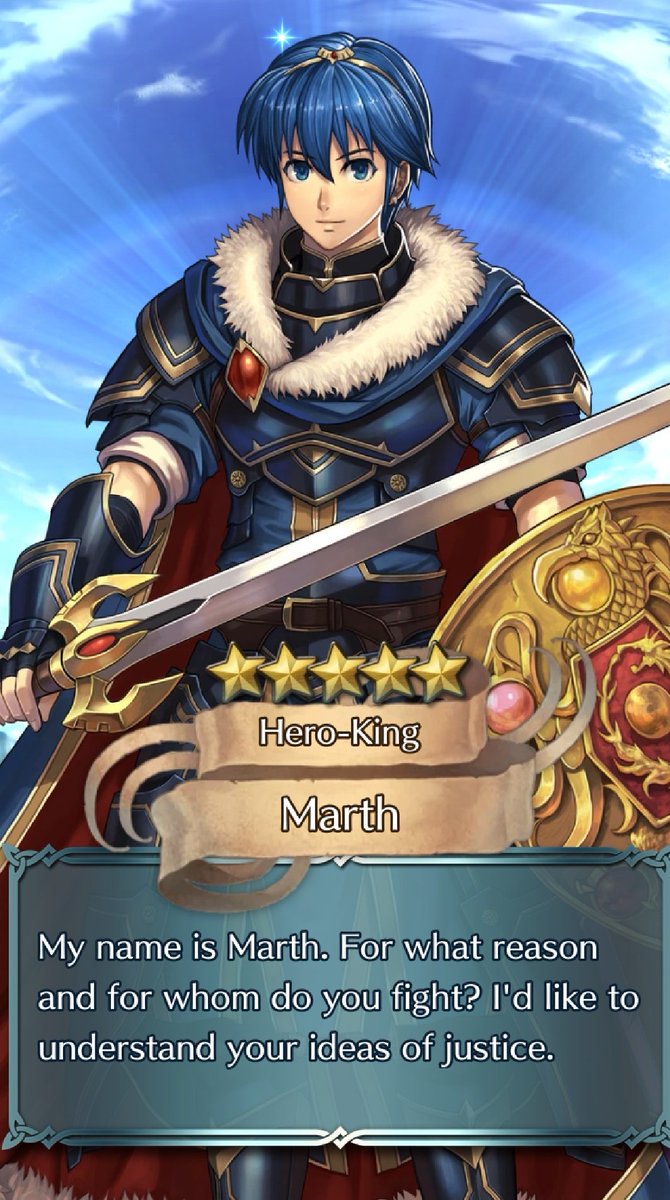 marth must rly love me if i never play this game and the one time i go back to it i get him how come henry doesnt do this for me