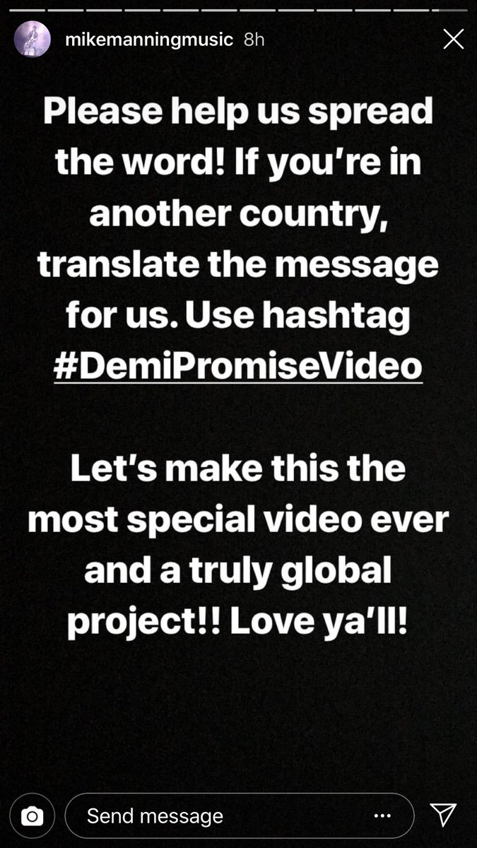 TheArtOfDL's tweet photo. #demipromisevideo sprend the word guys ๐ https://t.co/H2VBnaF2bM