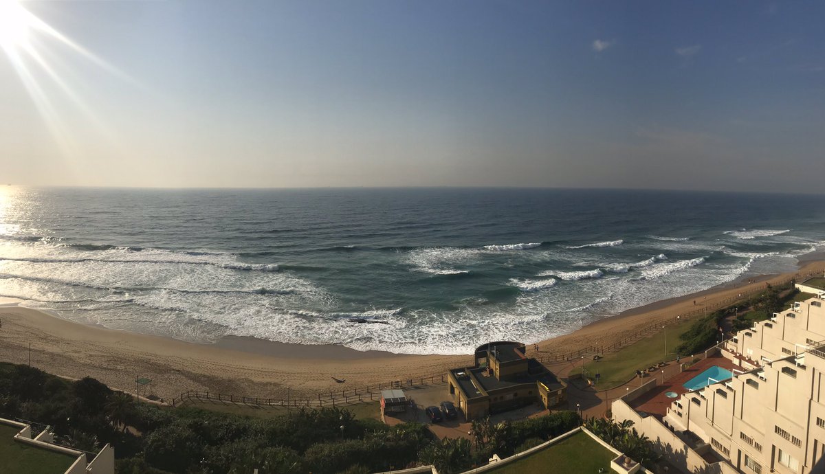 Osumm's tweet photo. In Umhlanga Beach 🏖 
#MorningVarbz #BeachFront #Work #Travel #Sun #SpringAwaits https://t.co/bkHhN1C9la