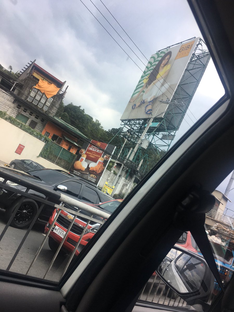In the car with my mom now. 
Mom: sino ito’ng babae sa Gibi shoes? Cute siya ah...
Me: that’s Janella, mom!
Mom: ah, really?? Cute siya. And maganda yung ad. Walang nakasulat basta Gibi lang. 
(Again, she’s a former ad exec) WINNER