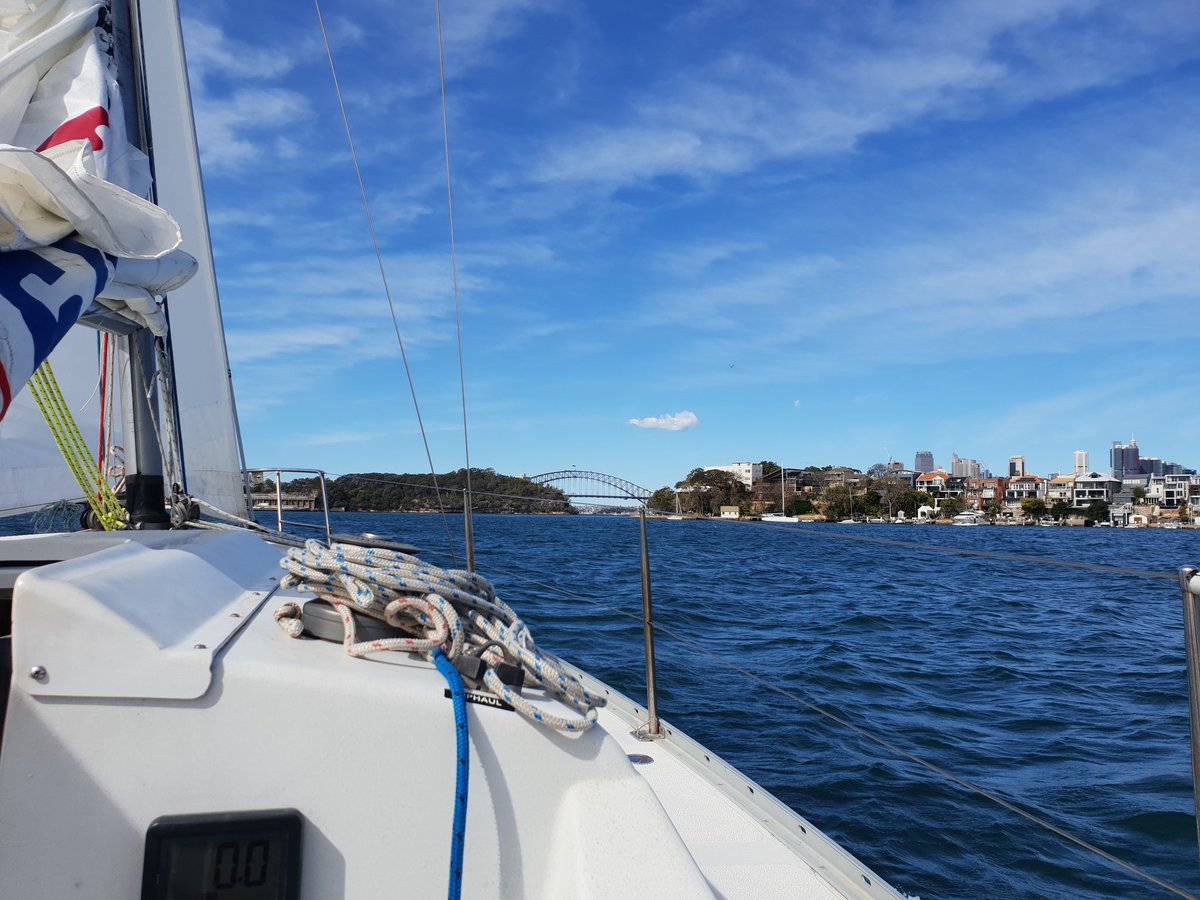_thegarth's tweet photo. Nice sail around the Harbour today https://t.co/Y6dniIvSfB