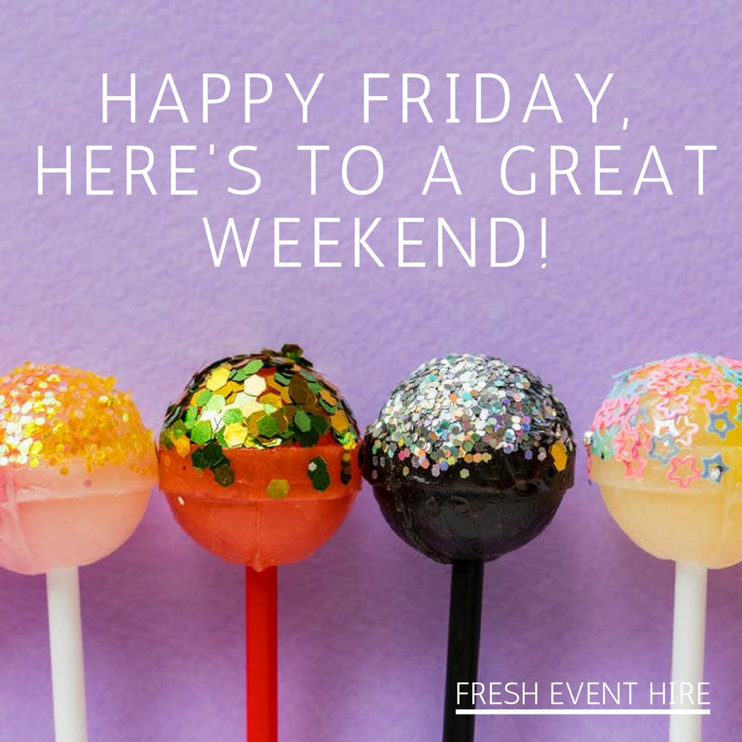 fresheventhire's tweet photo. Happy Friday from everyone at #FreshEventHire! We hope you have had a brilliant week and looking forward to the weekend 😊 We have some brilliant events lined up over the next couple of days - we can't wait! #eventprofs #Chester #furniturehire #party https://t.co/XVf1dzvowm