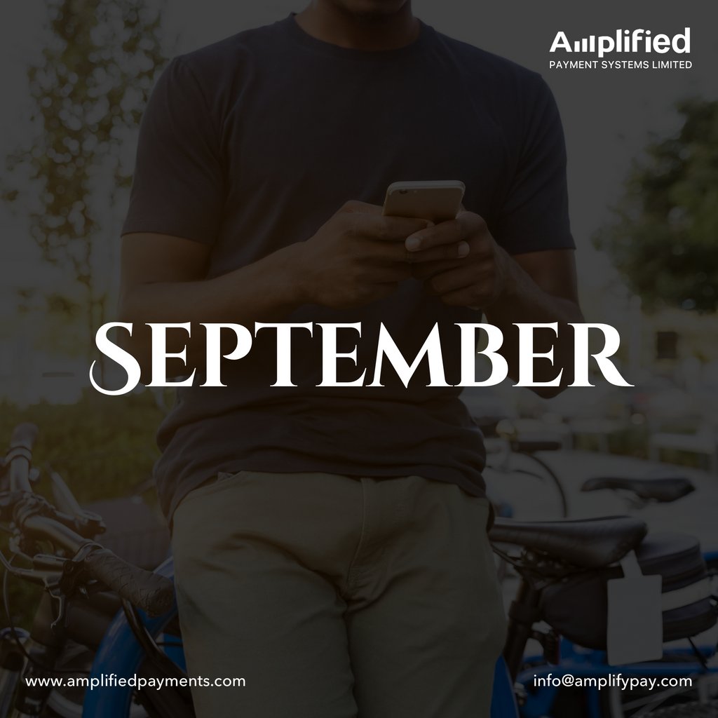 Happy New Month! #Amplified #BankWithStyle #September #RecurringPayments #fintech