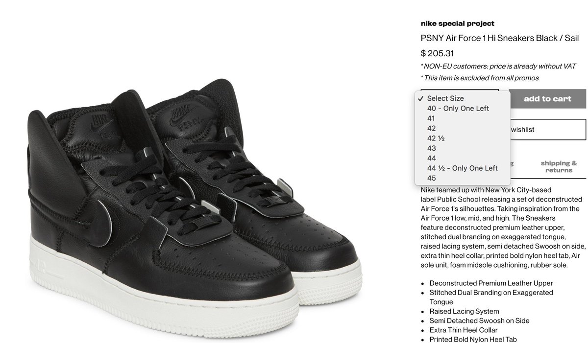 air force 1 price canada