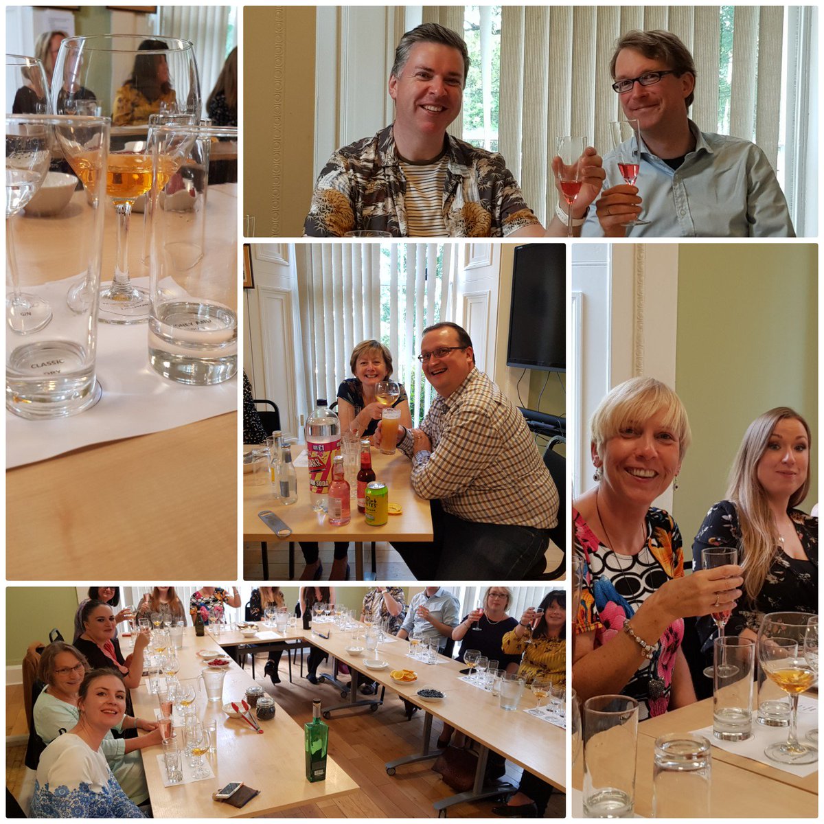 stitchinoz's tweet photo. An evening of Education of a different sort...Gin Tasting with The Dundee Gin Co. Great food, gin &amp; company with monies going to some great charities #allthingsgin https://t.co/y706BNw05k