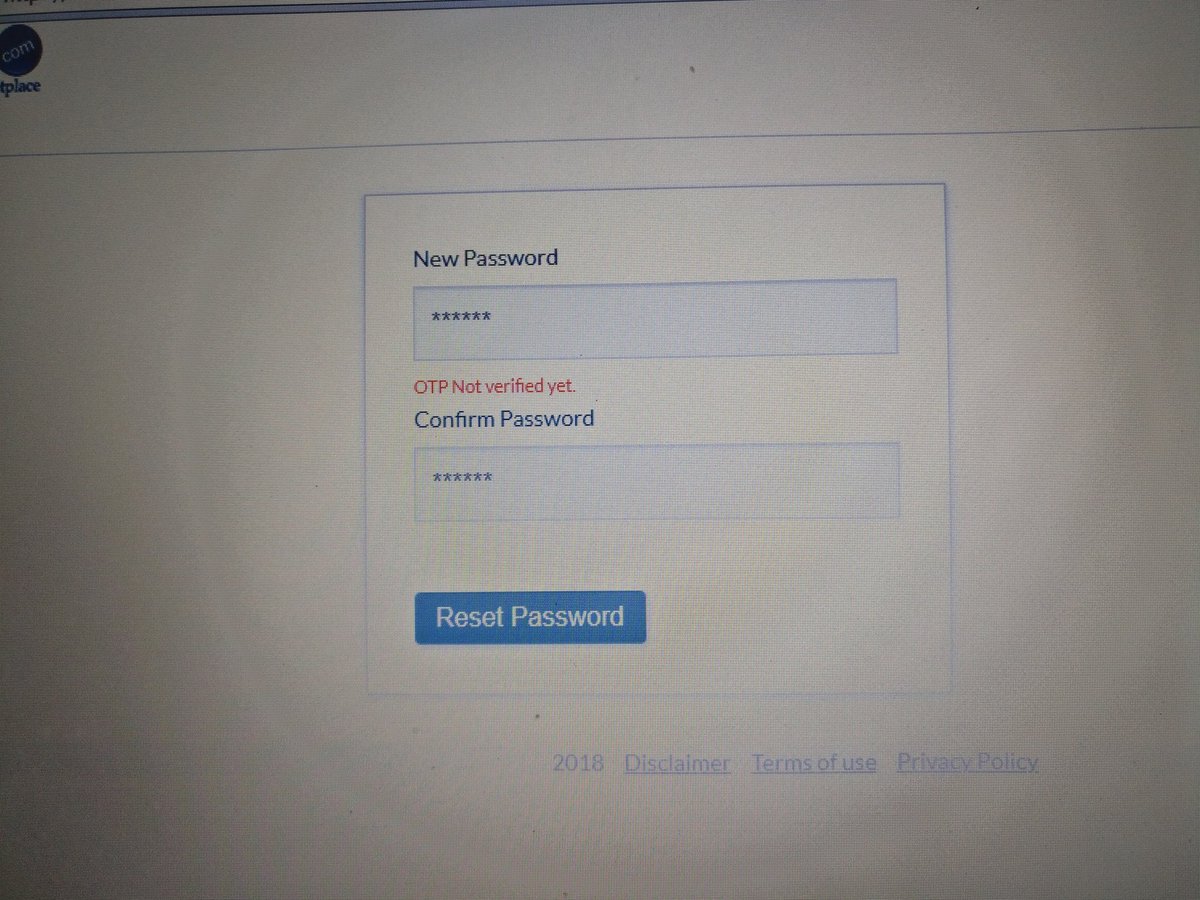 sanjusahu's tweet image. Can't set my password on your mf platform this is weird , I reached this particular post otp, now bow u say otp not verified, please fix it @policybazaar #dirtycode