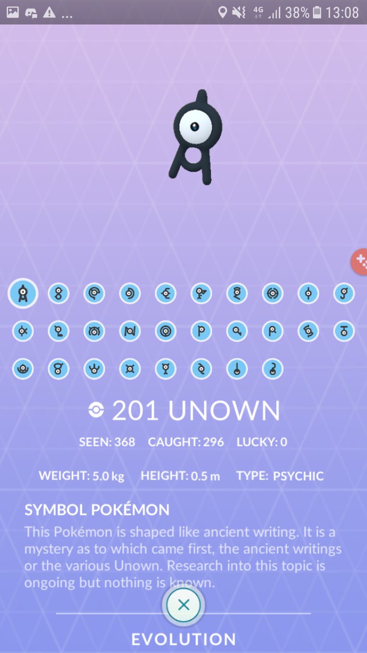 Pokemon Unown 376