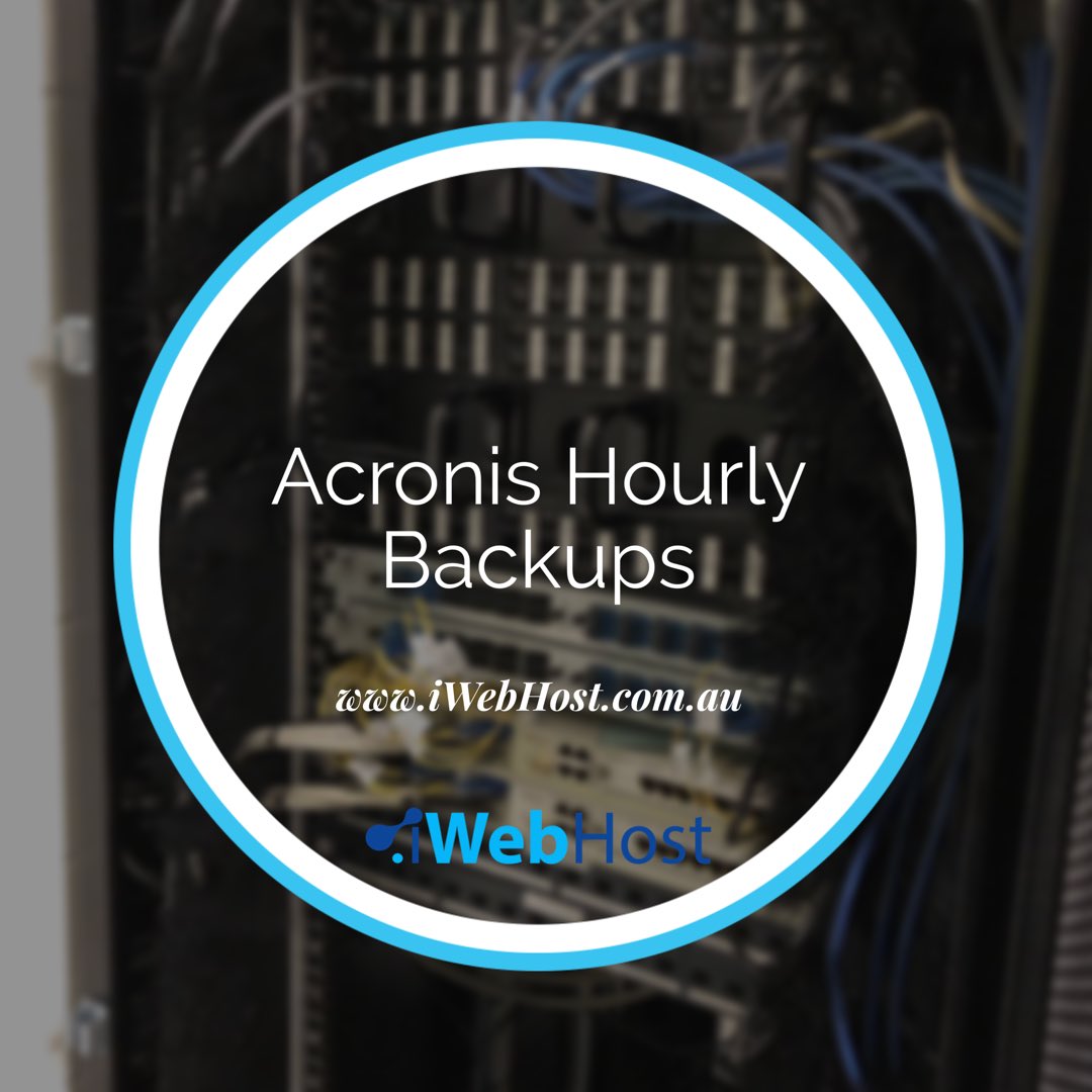 web hosting backups