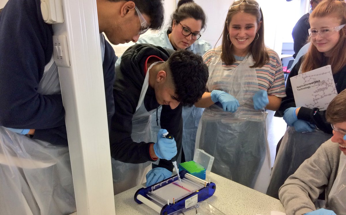 HyndlandScience's tweet image. Our @HyndlandSec Higher Biology students had a great day yesterday at the @UofGlasgow &amp;amp; @gsc1 #PCRworkshop - a fantastic opportunity and experience to carry out practical work in a university lab setting!