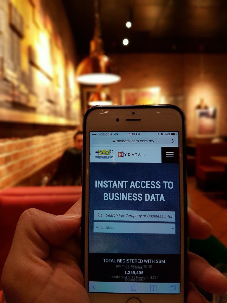 Mydatassm On Twitter Jom Kita Daftar As User Dulu Nanti Di Kemudian Hari Senang Nak Check Maklumat Syarikat Apa Pun Di Malaysia Ni Pergi Je Ke Portal Mydata Ssm Tak Susah Mana